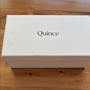 Quince White Shoe Box
